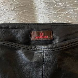 VINTAGE DANIER LEATHER PANTS